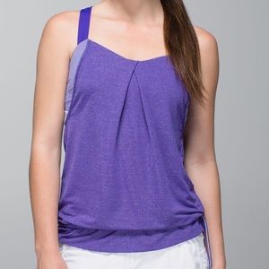 Lululemon Rest Less Bruised Berry Tank
